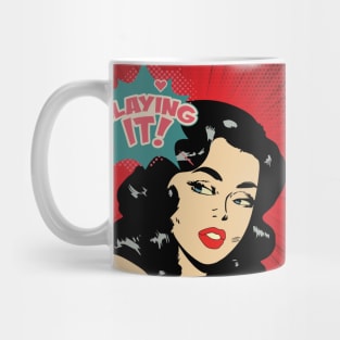 Slaying It Vintage Comic Vibes! Mug